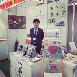 まち針ストリングアートを展示会に出してみると・・・!!